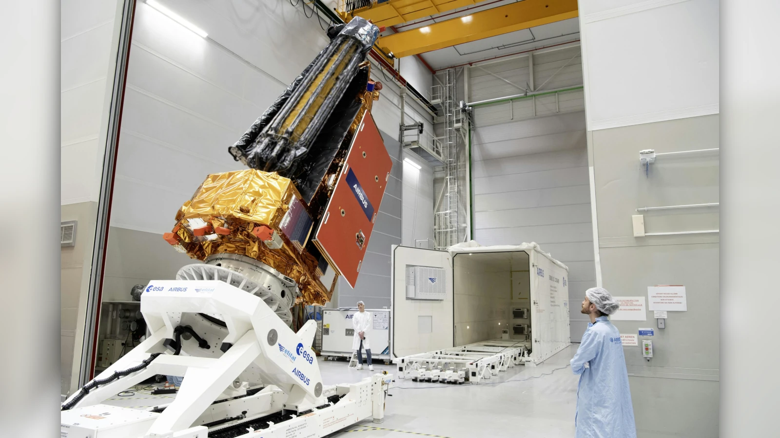 ESA’s Biomass Satellite Heads to Launch Site