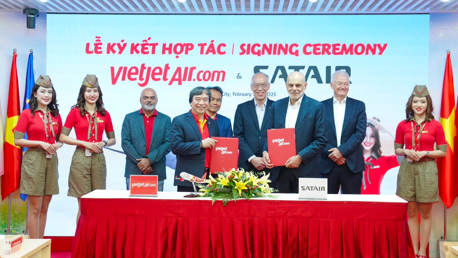 Satair, Vietjet Sign Agreement for Material Services Support