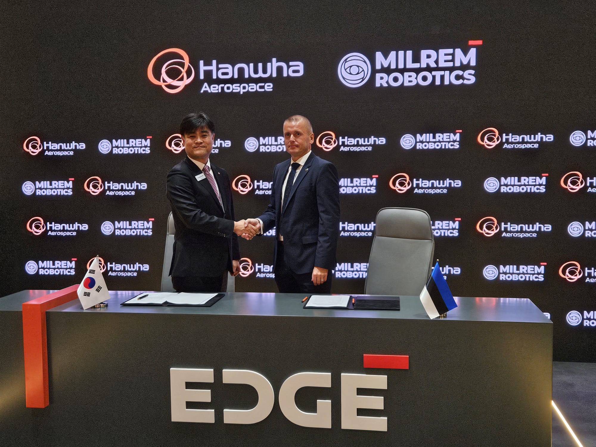 Hanwha Aerospace, Milrem Robotics to Advance Global Ground Robotics Initiatives