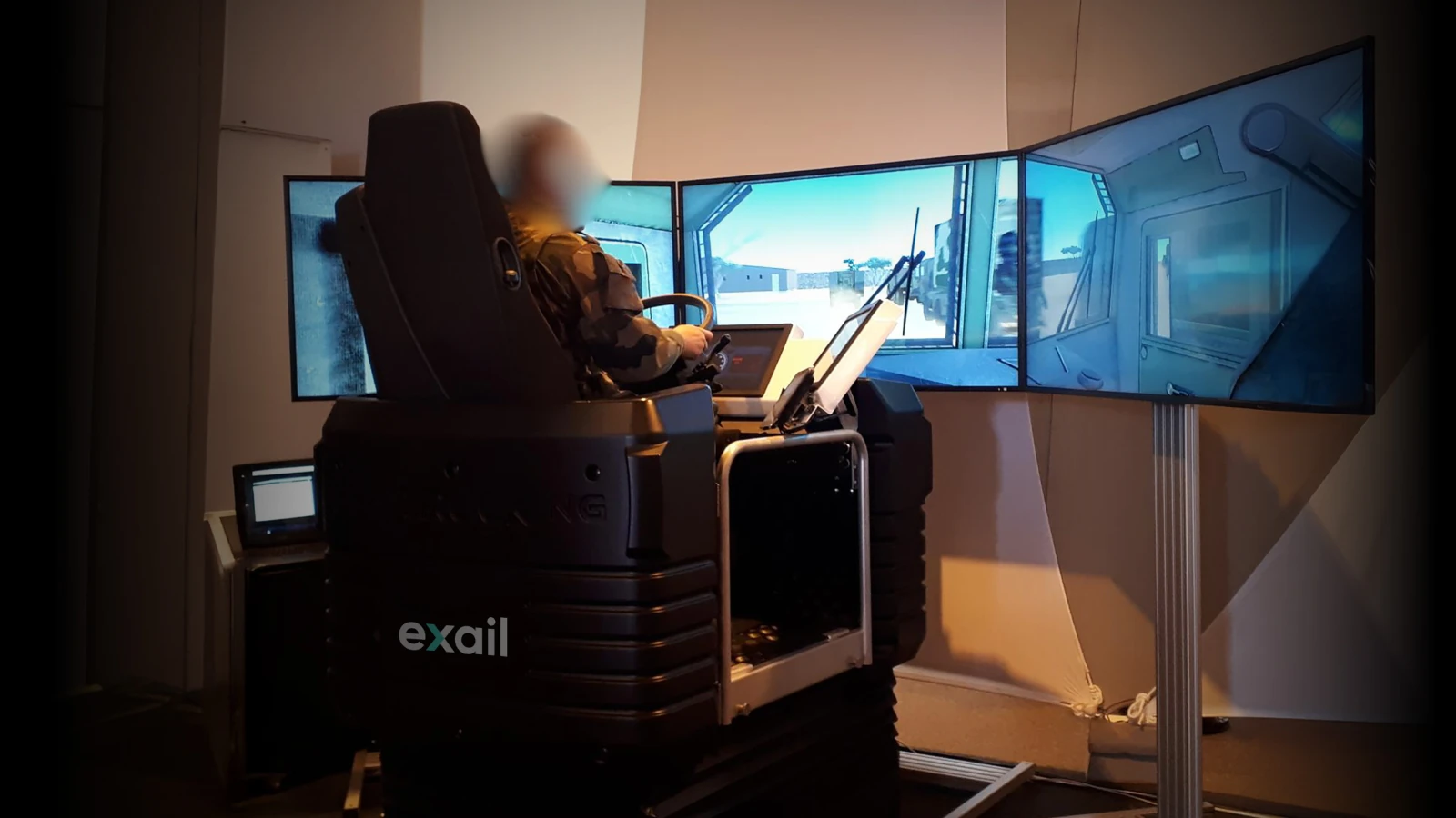 Exail Driving Simulators Trialled for Military Training