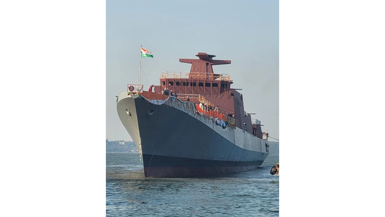 Goa Shipyard Launches Second P1135.6 Frigate