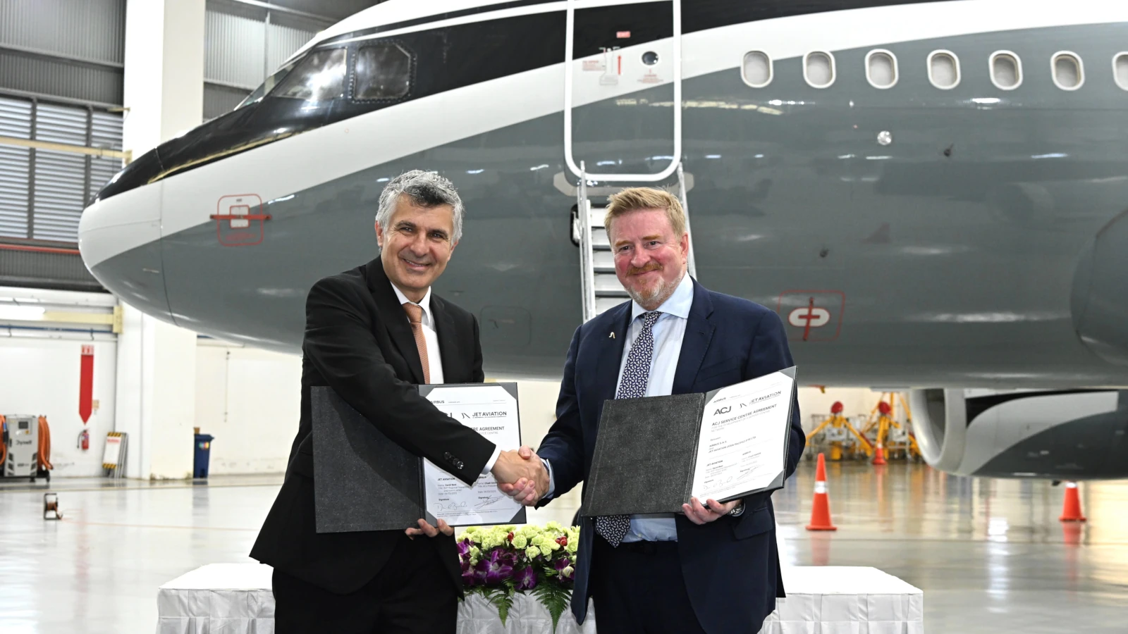 Jet Aviation Singapore Joins ACJ Service Centre Network
