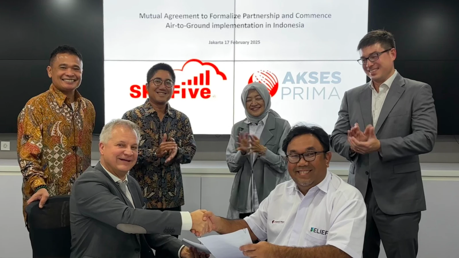 SkyFive, Akses Prima to Launch A2G Connectivity in Indonesia