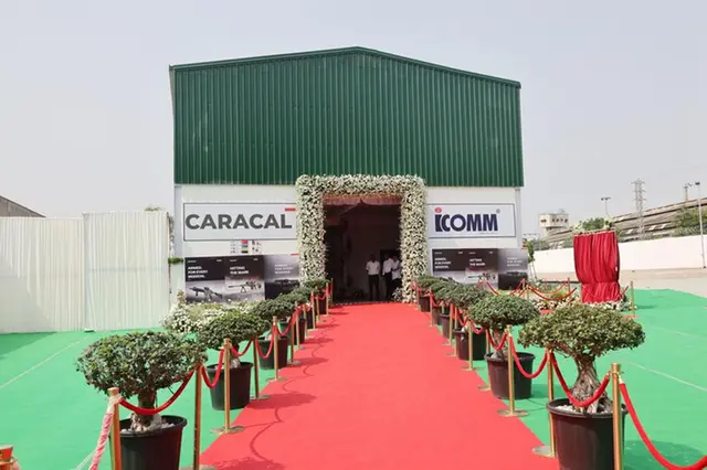 CARACAL and ICOMM Open Small Arms Manufacturing Facility in Hyderabad