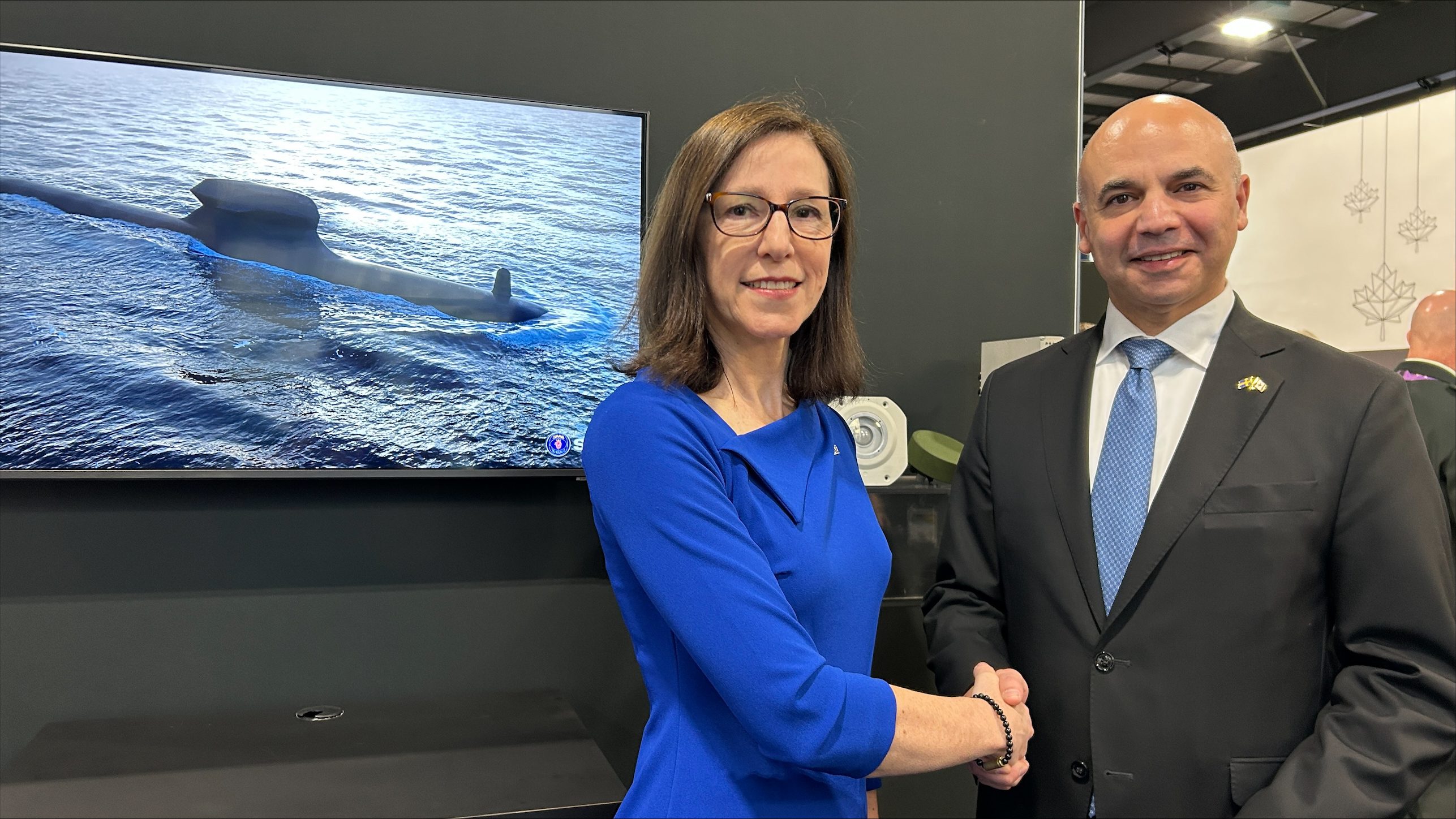 CAE and Saab sign MoU for Canadian Patrol Submarine Project