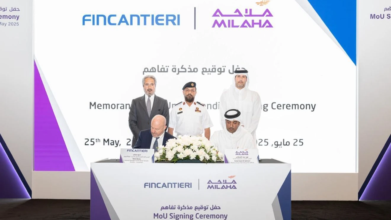Milaha and Fincantieri Sign MoU to Explore Maritime Collaboration