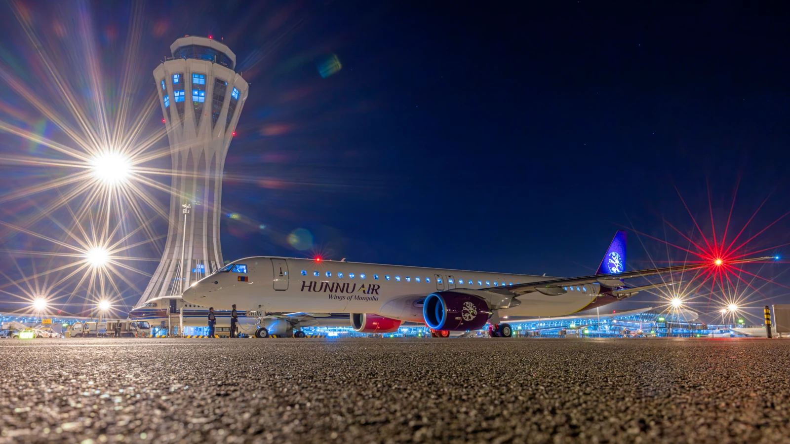 Hunnu Air Begins E195-E2 Flights to Beijing