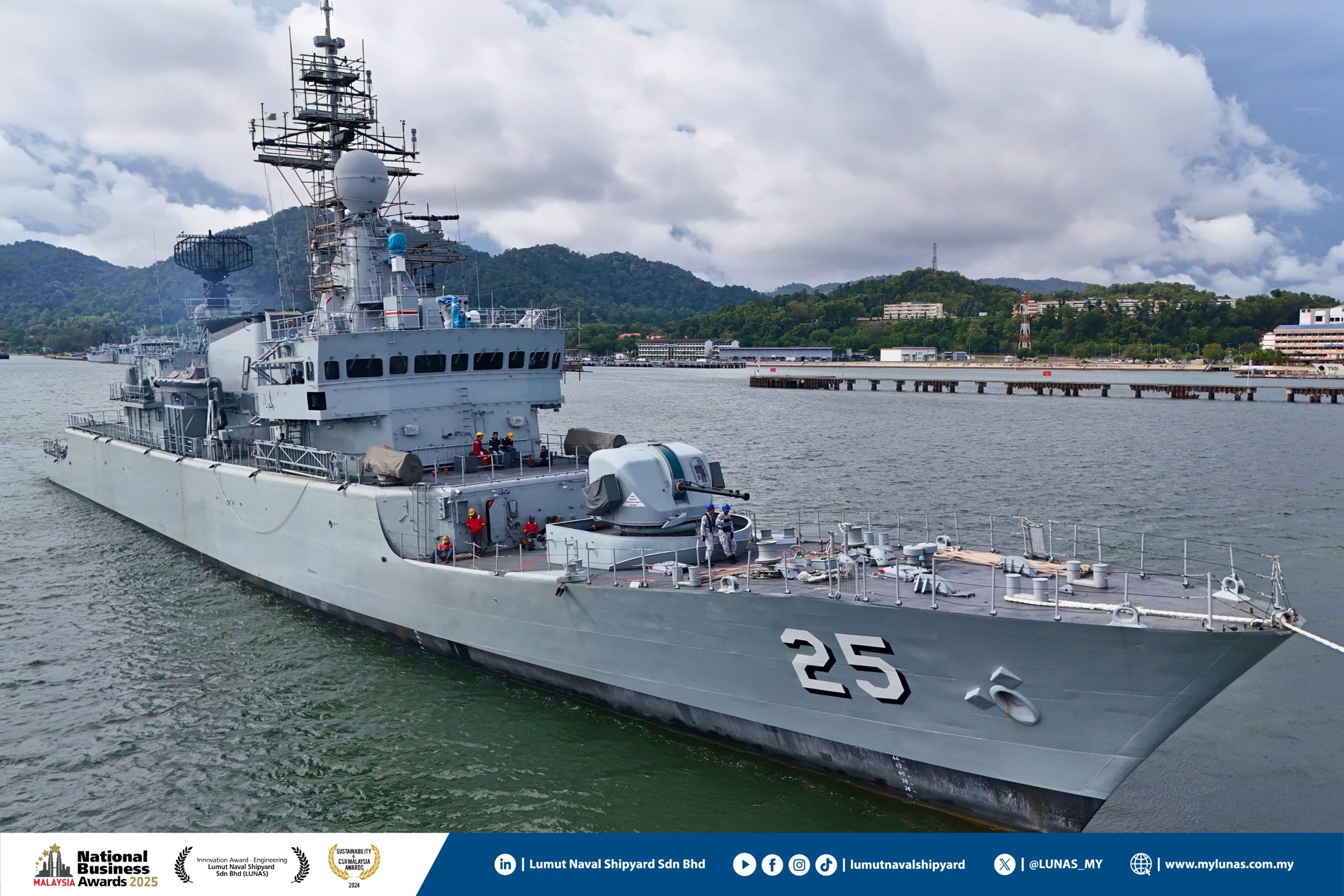 RMN’s KD Kasturi Completes Refit