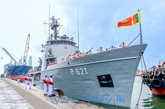 SLNS Samudura Participates at IMDEX