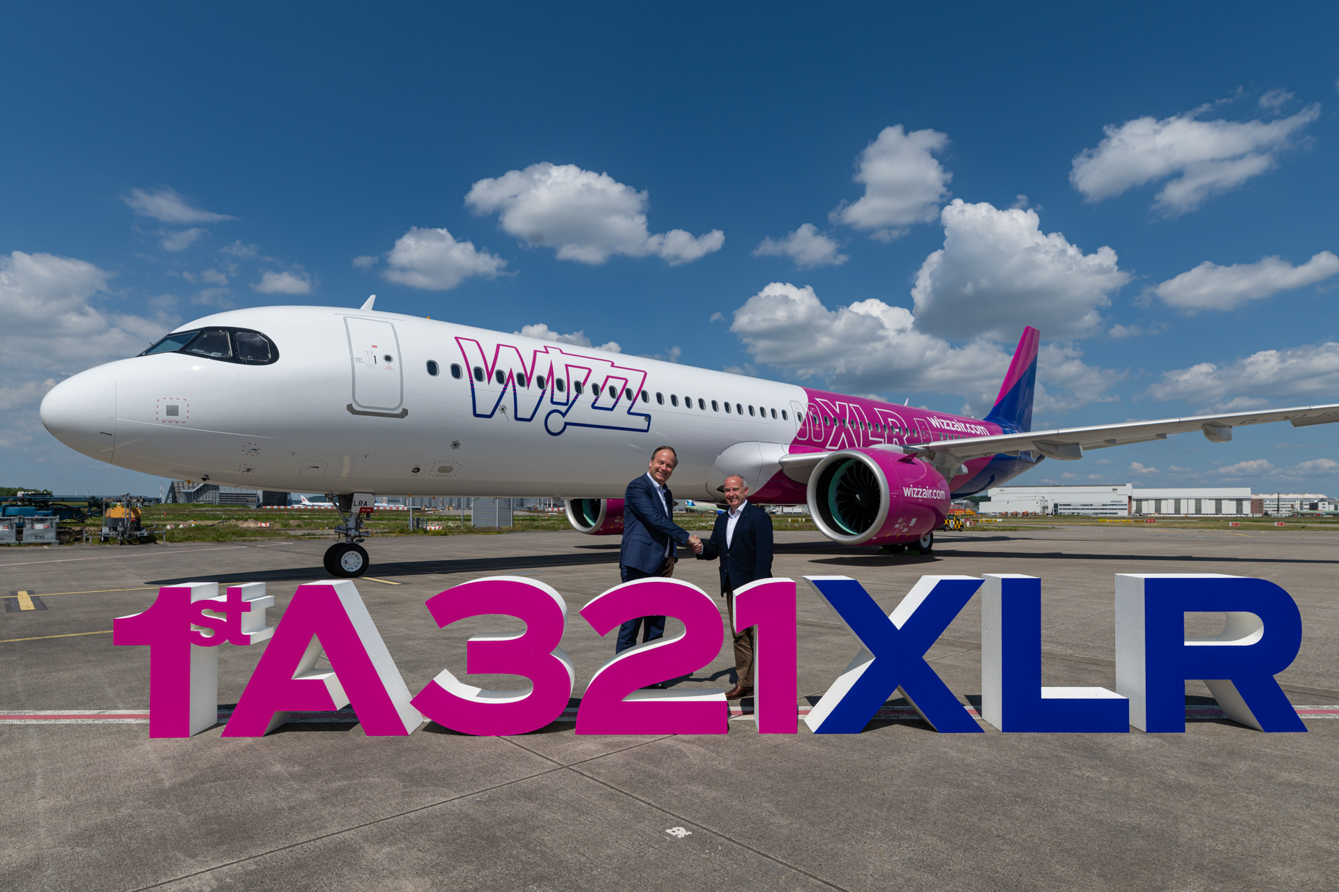 Wizz Air Receives First A321XLR powered by GTF Engines