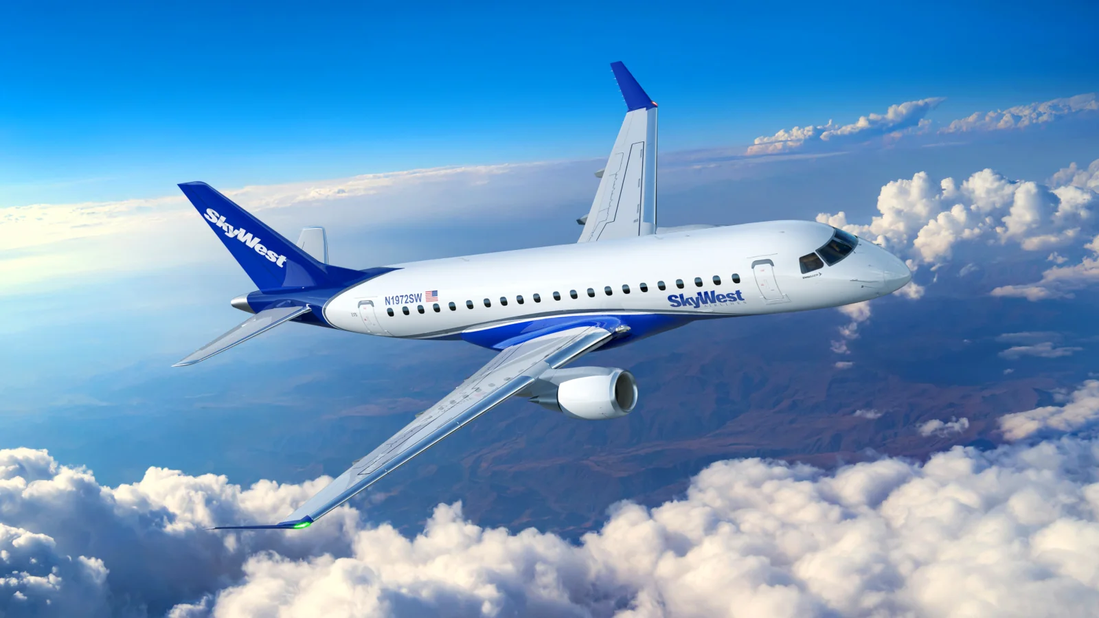 SkyWest Orders 60 More Embraer E175 Aircraft