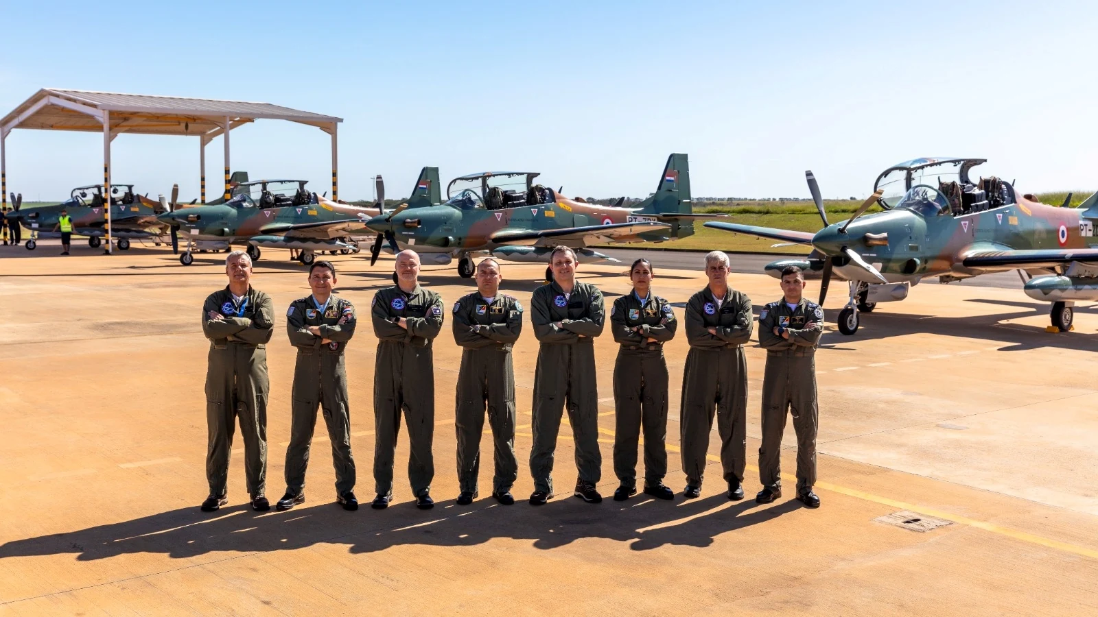 Paraguay Takes Delivery of First Four A-29 Super Tucanos