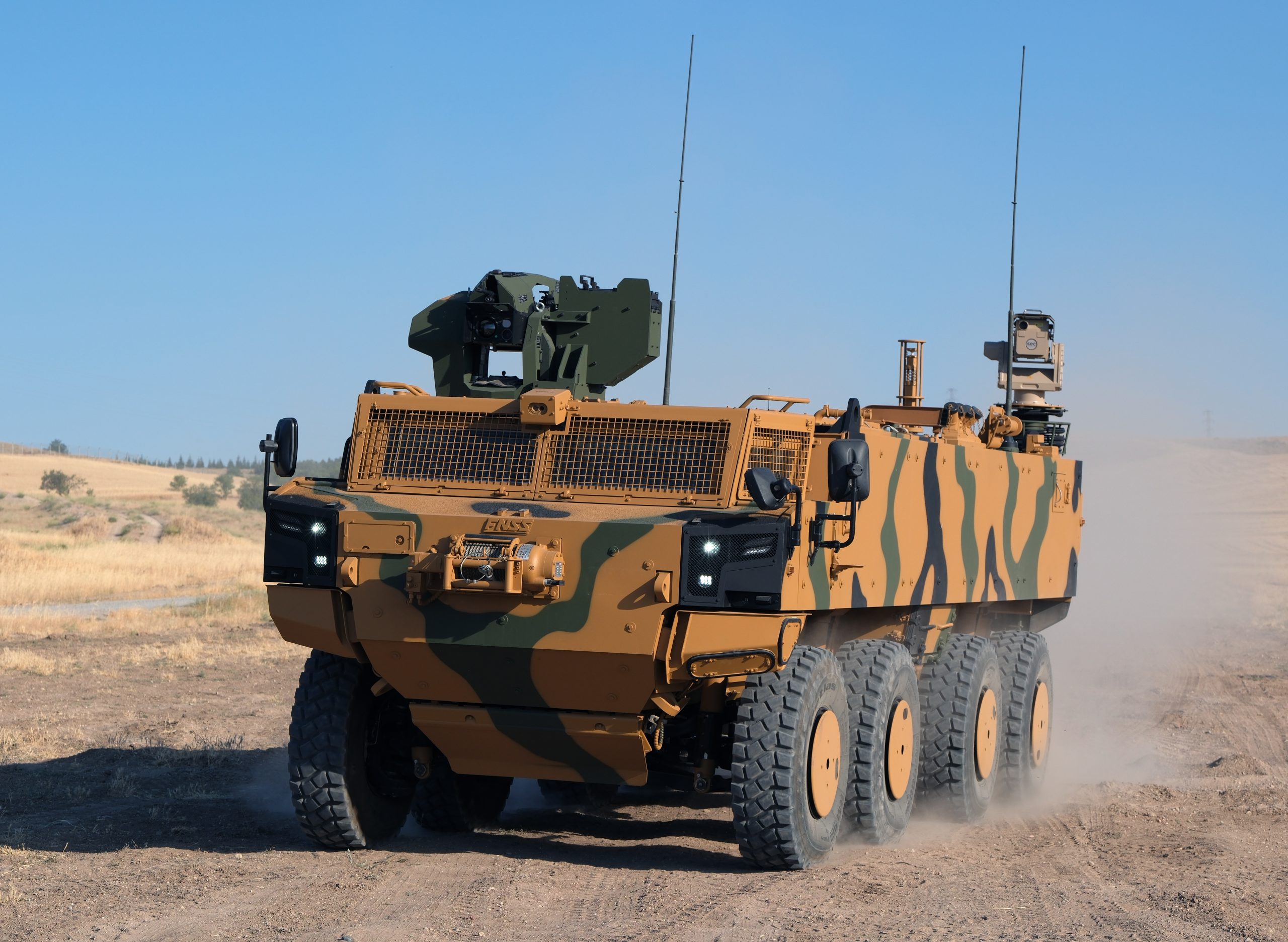 Show Debut for PARS SCOUT 8×8 CBRN Reconnaissance Vehicle