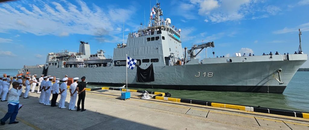 Indian Navy Survey Vessel Large Completes Maiden Visit to Malaysia