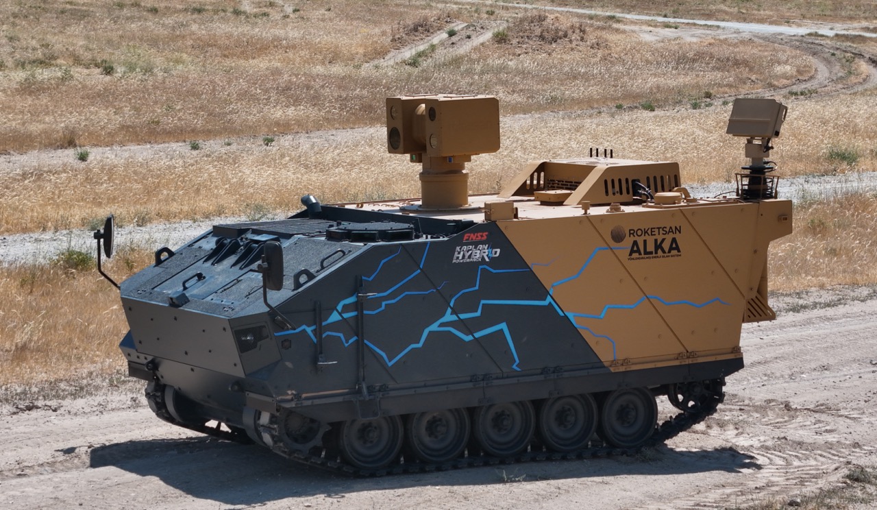 Roketsan-FNSS Highlights ALKA-KAPLAN HYBRID DEWS Platform