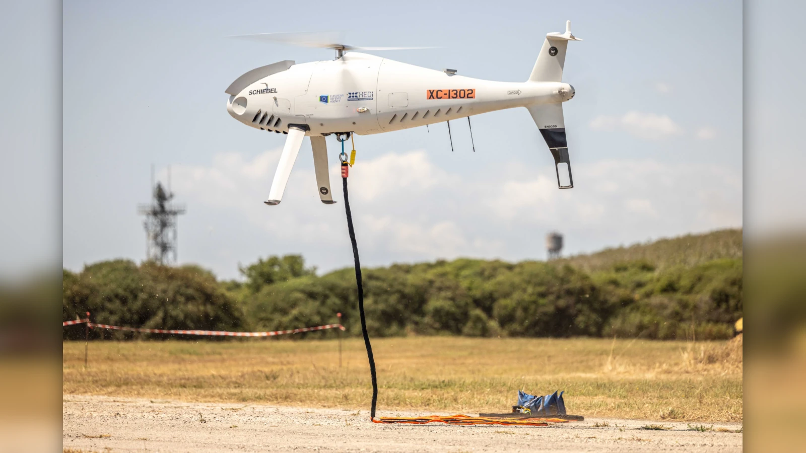 EDA Tests Schiebel’s S-100 for Autonomous Logistics