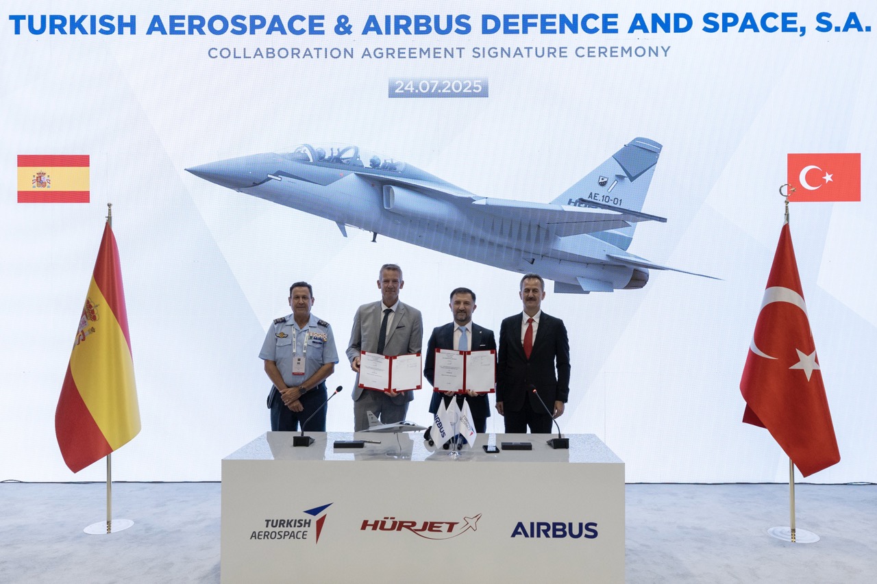 Turkish Aerospace, Airbus Partner to Accelerate Hürjet Trainer Exports to Spain