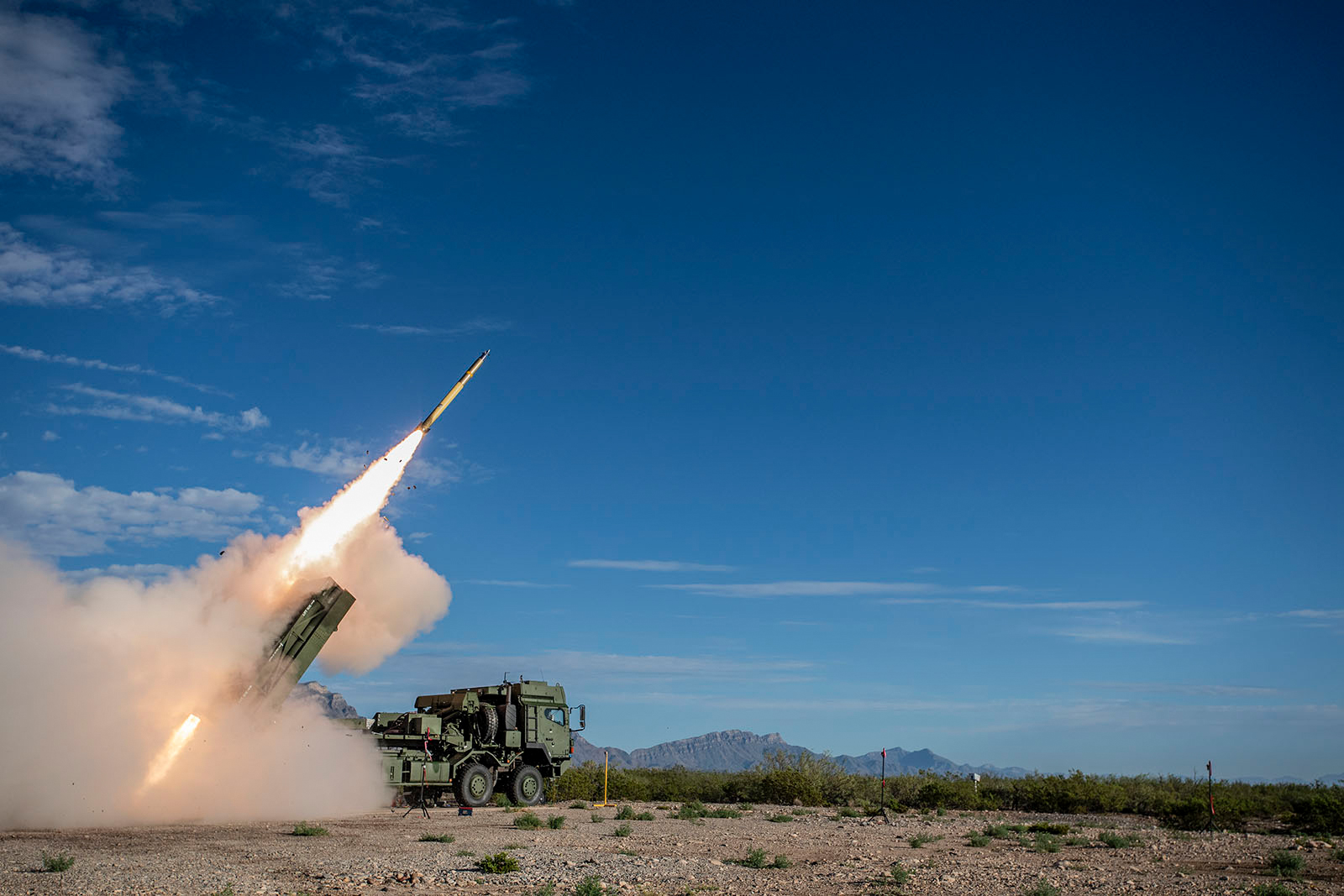 Rheinmetall and Lockheed Martin Fire GMARS Launcher for the First Time