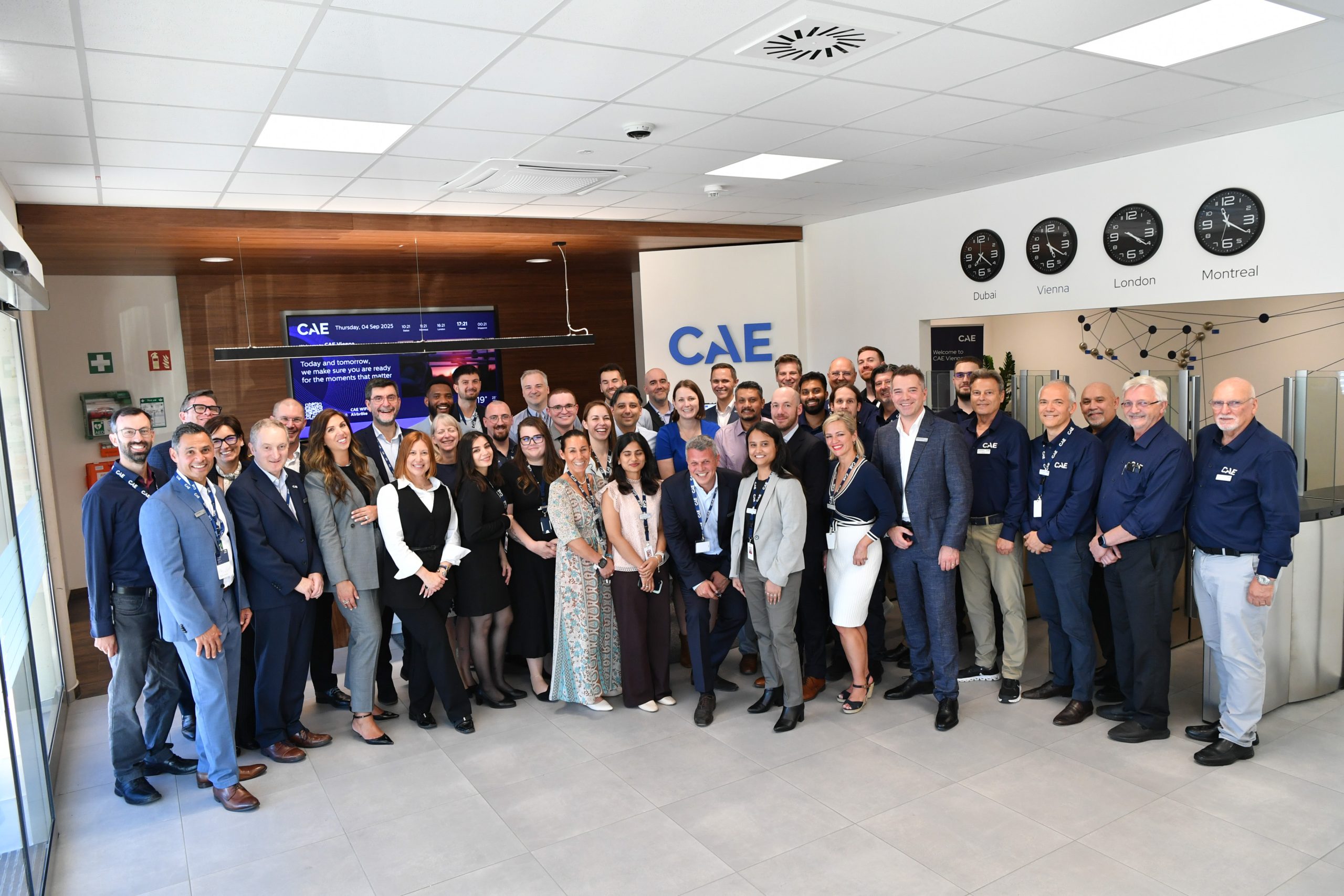 CAE Opens Business Aviation Training Centre in Vienna