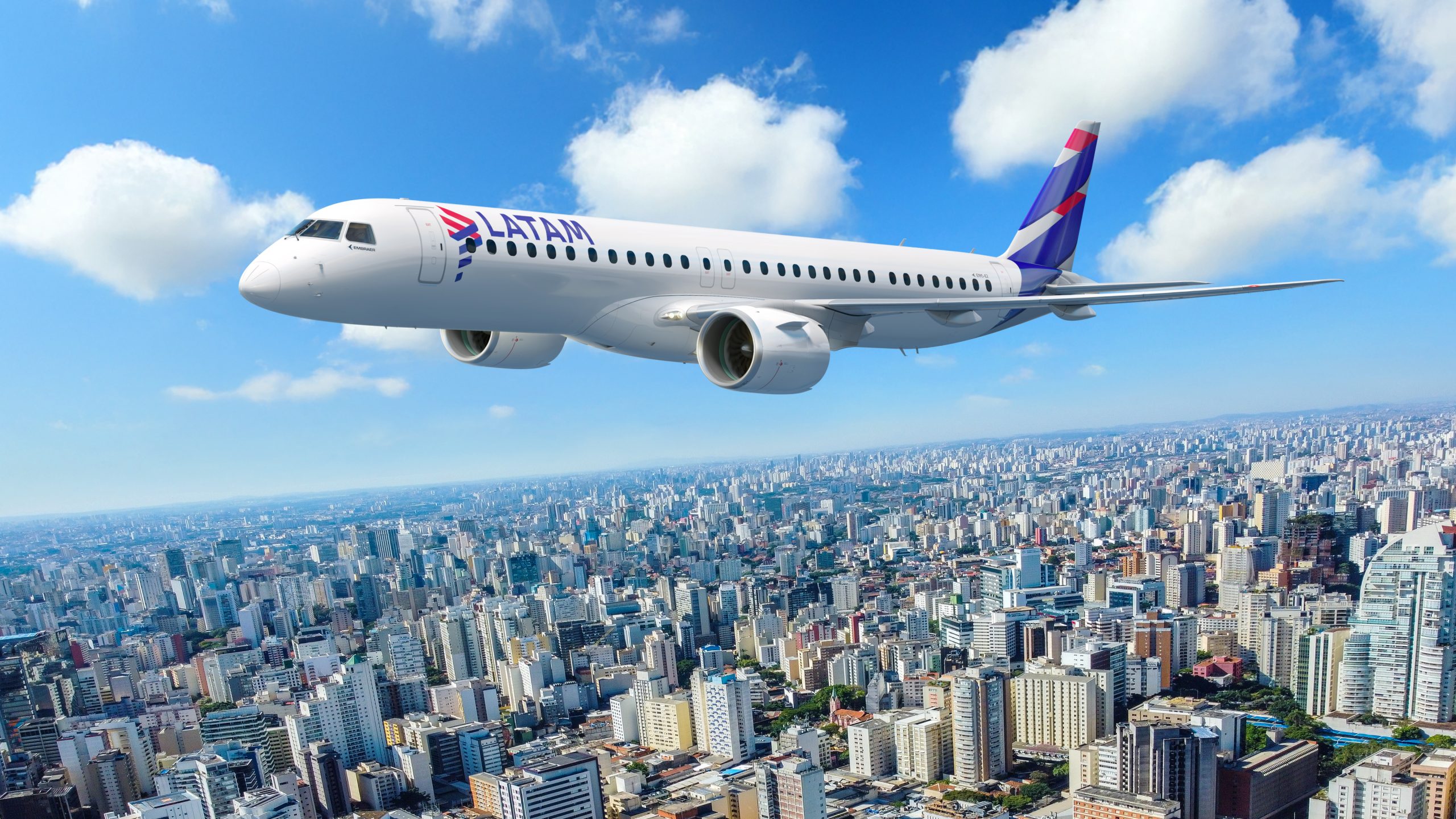 LATAM to Acquire up to 74 E195-E2 Aircraft