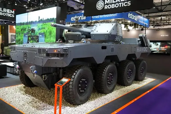 Milrem Robotics Launches HAVOC RCV in Europe