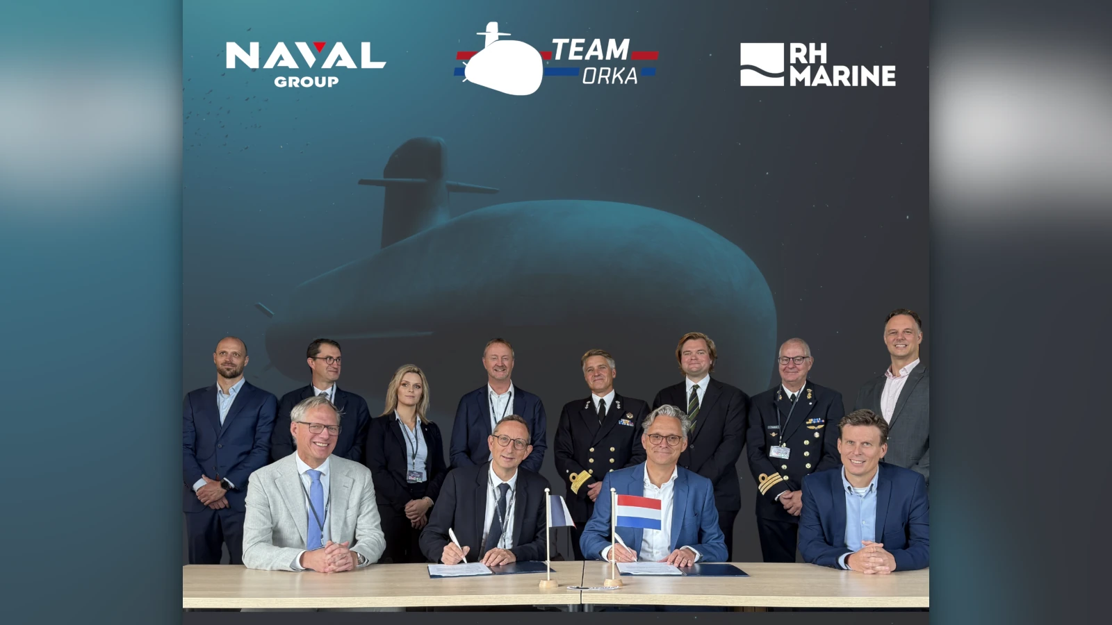 Naval Group, RH Marine Sign Dutch Submarine Contract