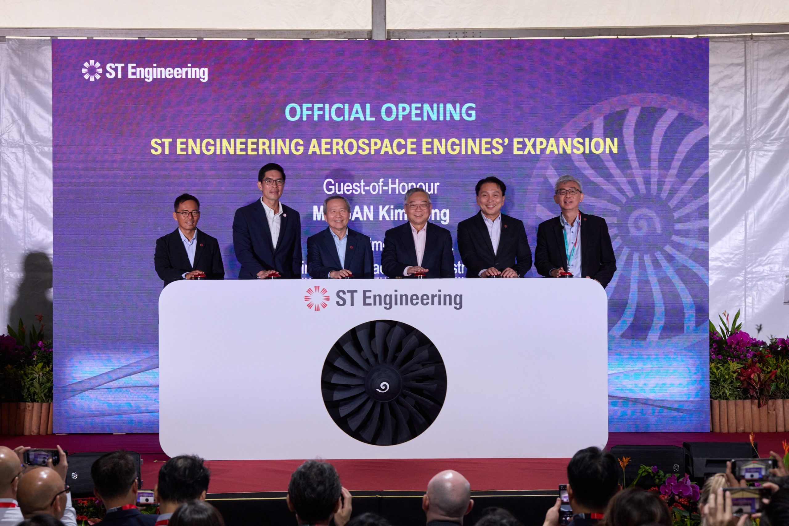 ST Engineering Opens New Engine MRO Facility in Singapore