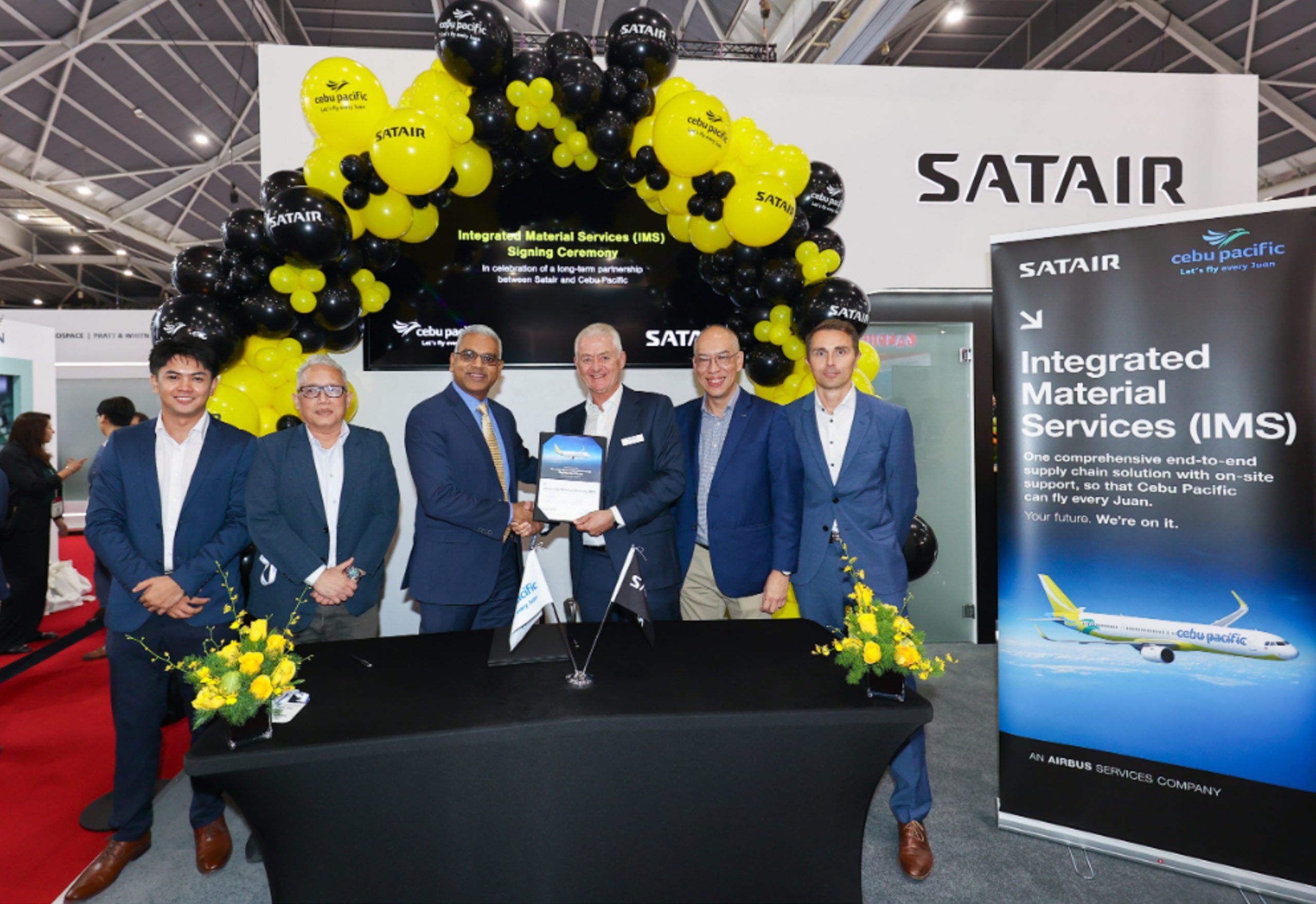 Satair and Cebu Pacific Sign Long-term Agreement for Integrated Material Services Solution