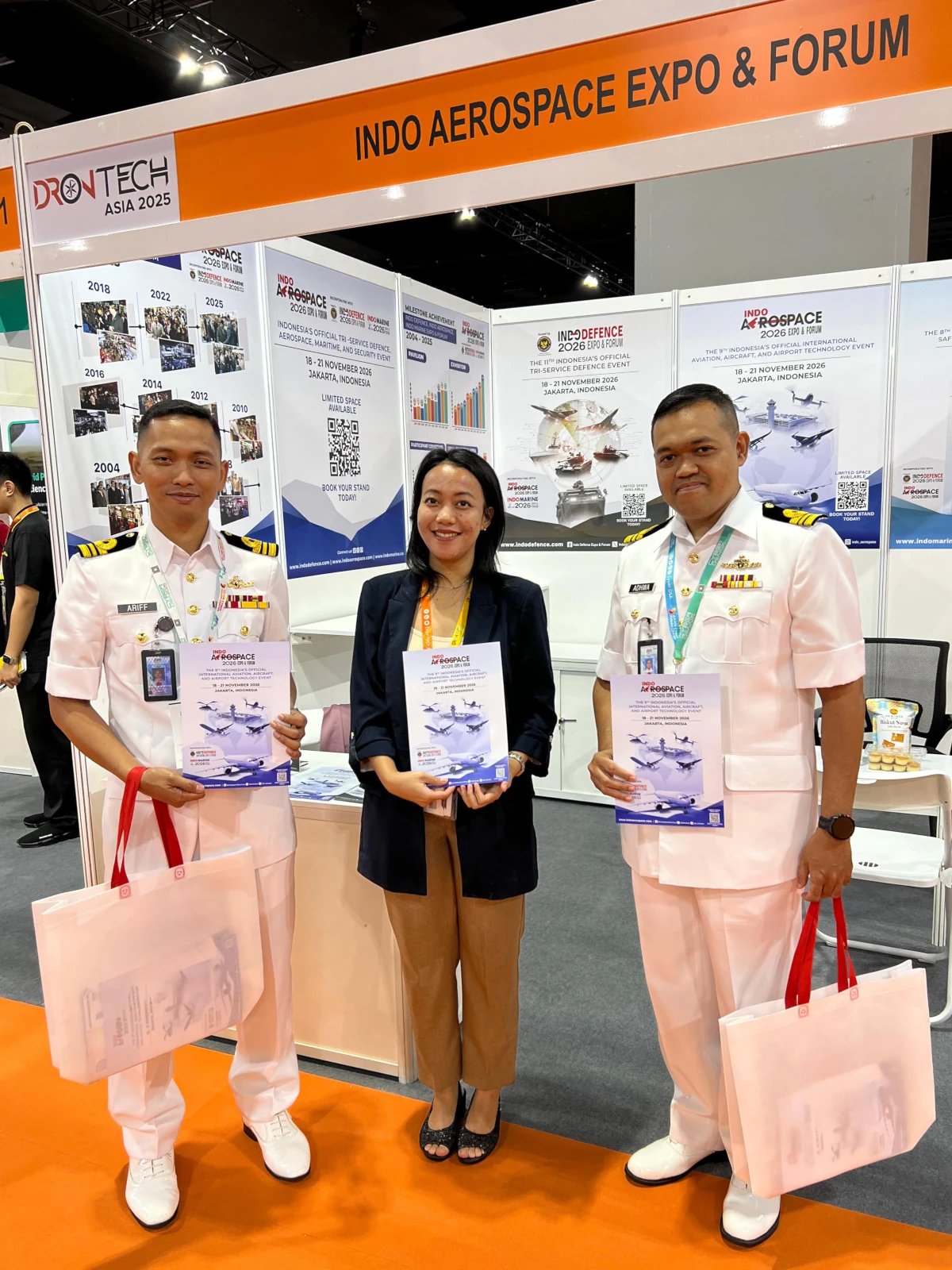 Indo Defence Hadir di Drontech Asia