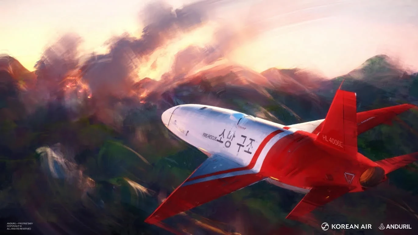 Korean Air, Anduril Collaborate on Wildfire Response Technology