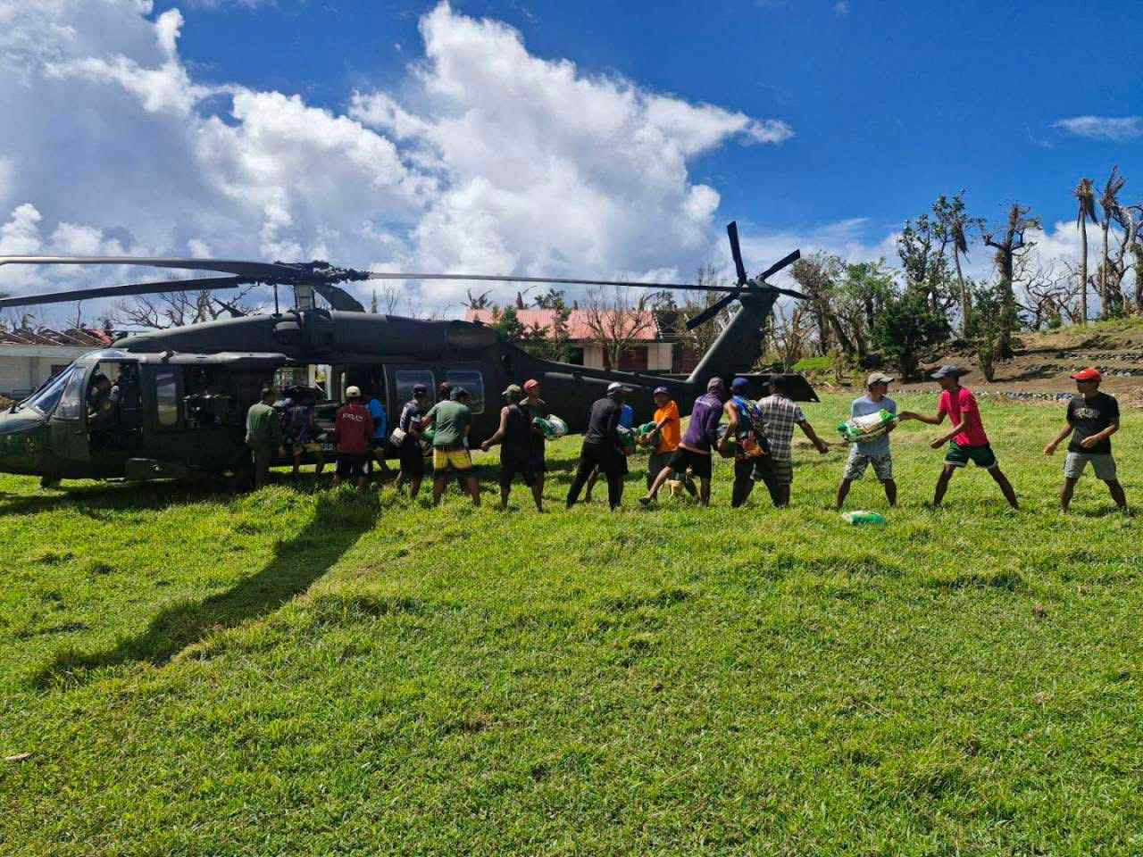 Manila Deploys Black Hawk Helicopters for Humanitarian Missions