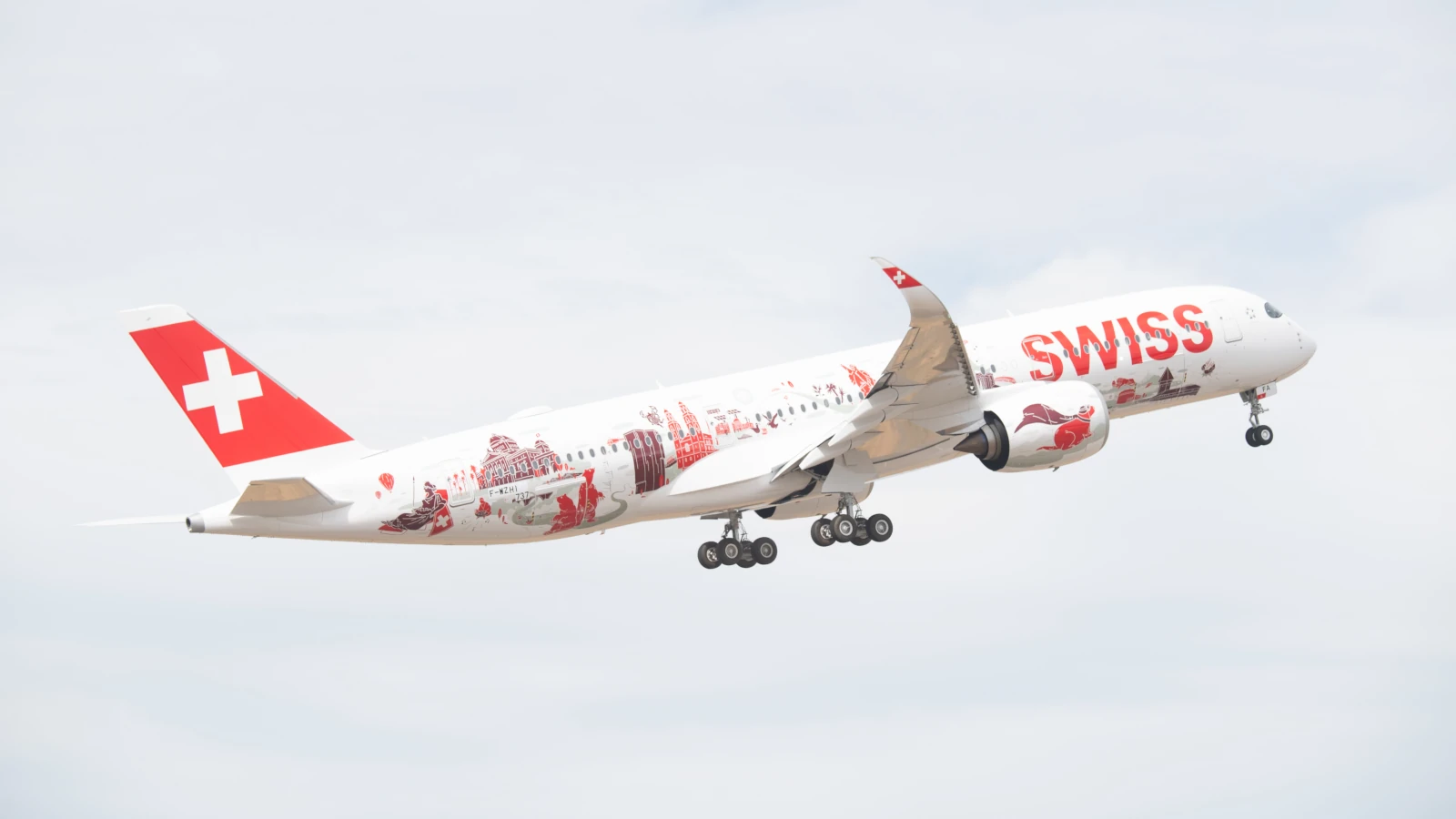 SWISS Receives its First Airbus A350-900