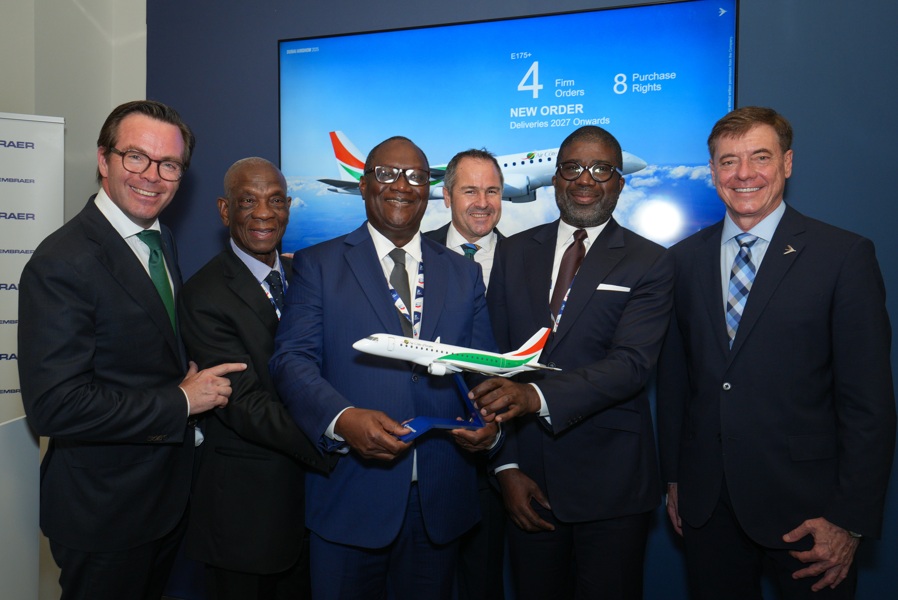 Air Côte d’Ivoire Orders Four Embraer E175s