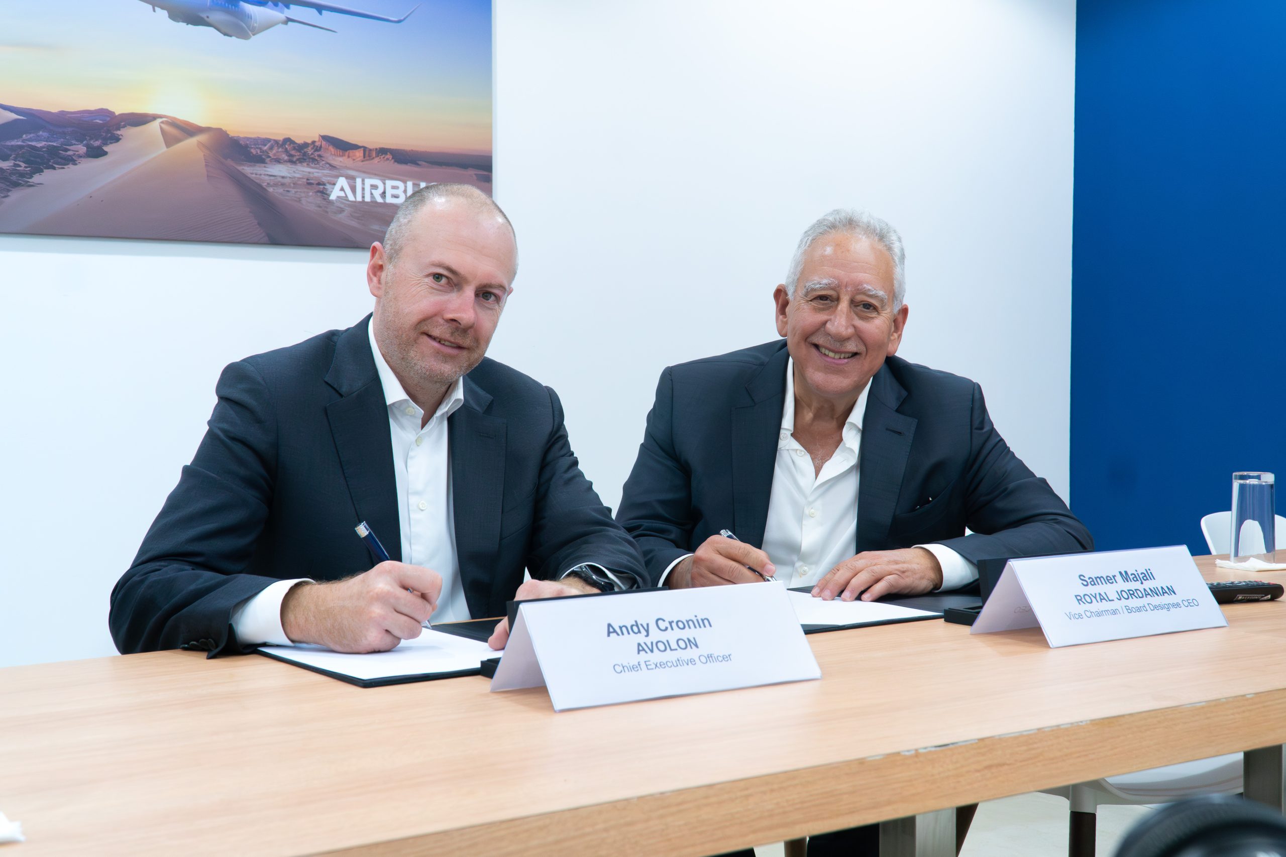 Avolon LeasesTwo A321neos to Royal Jordanian Airlines