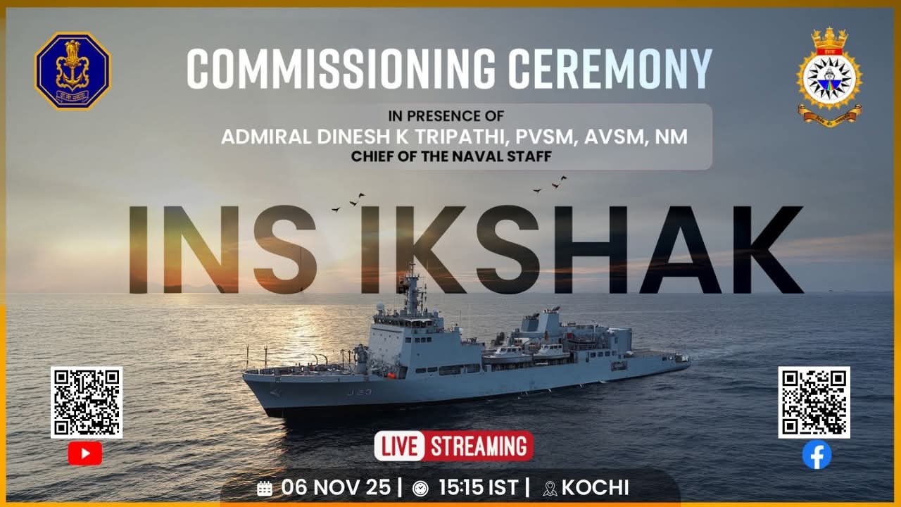 Indian Navy Advances Hydrographic Capabilities with Third ‘Large Survey Vessel’ Commissioned