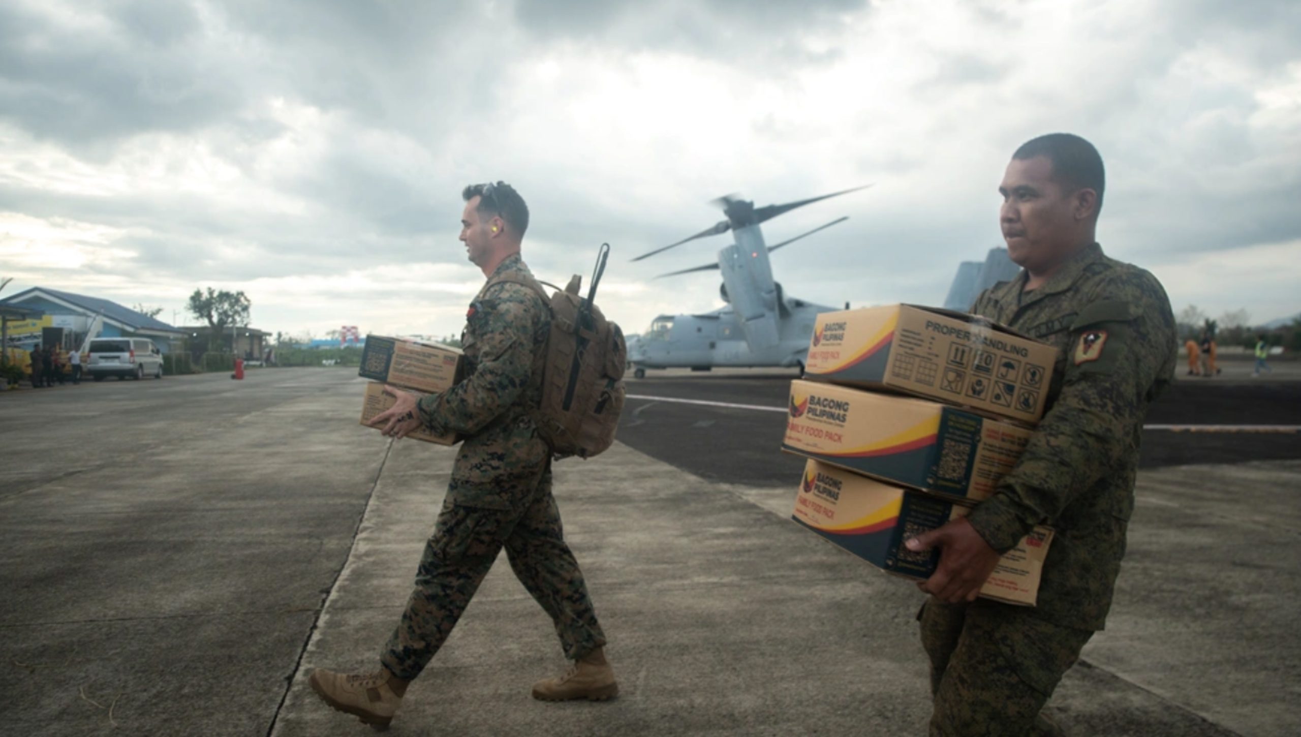 US Military Deploys Disaster Relief Support for Philippine Response to Successive Storms