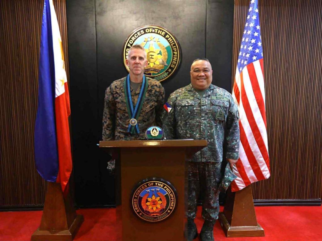 Top U.S. Marine Official Meets AFP Counterpart in Manila