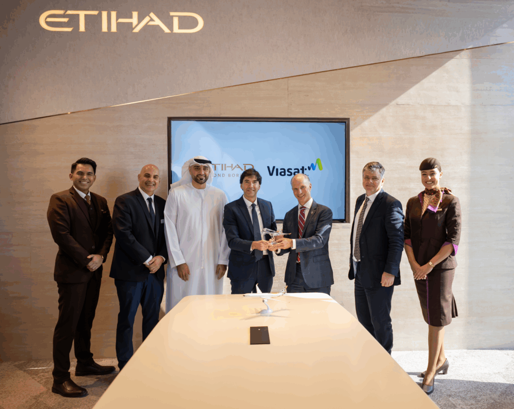 Etihad and Azerbaijan Airlines to Use Viasat’s IFC Solution