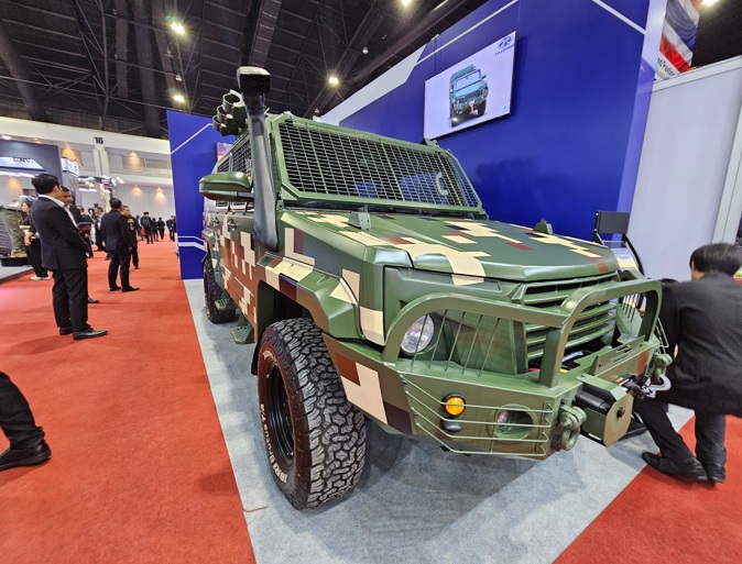 Thairung Unveils New W1 Armoured Vehicle