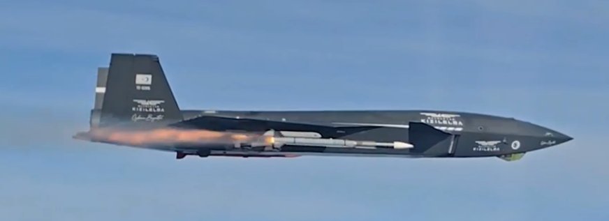 Turkey’s Bayraktar KIZILELMA Makes History — First Unmanned Jet to Score Beyond-Visual-Range Air-to-Air Kill