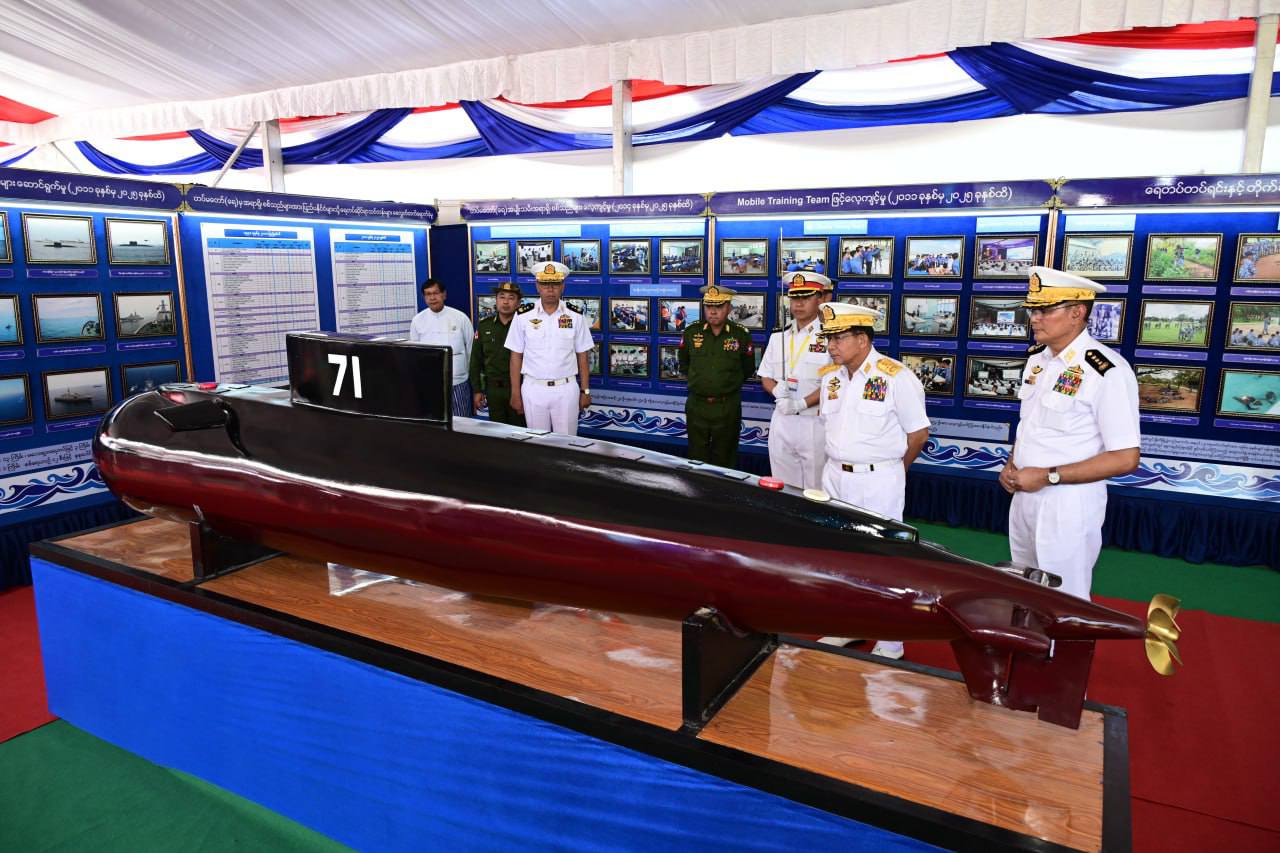 Tentera Laut Myanmar Dipergiat bagi Operasi Musim Pilihan Raya