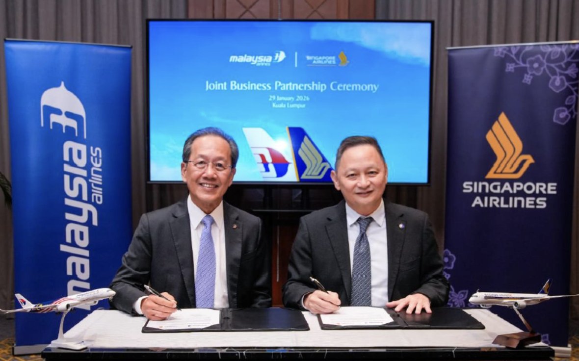Malaysia Airlines, Singapore Airlines Formalise Strategic Joint Business Partnership