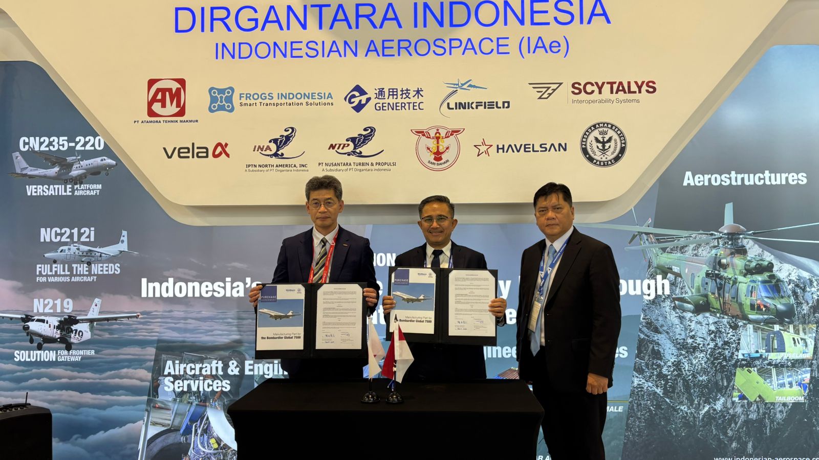 PTDI, ShinMaywa Tandatangani Perjanjian Manufaktur