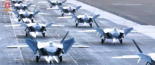 PLAAF Showcases Air Superiority via J-20 Elephant Walk