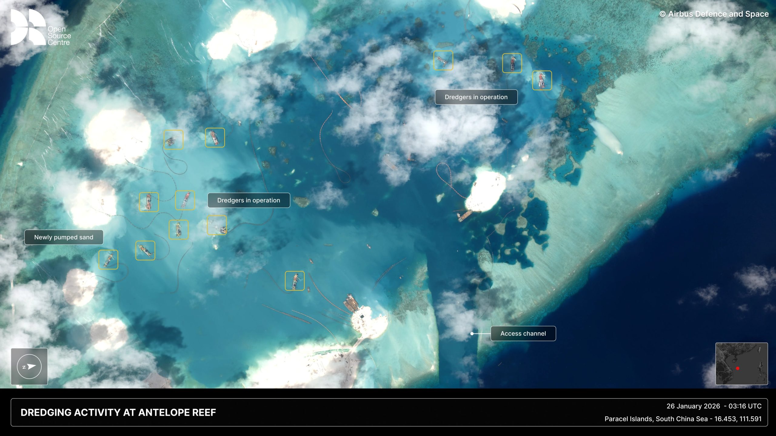Beijing Mempercepatkan Pembangunan Strategik Di Terumbu Antelope Dalam Rantaian Paracel