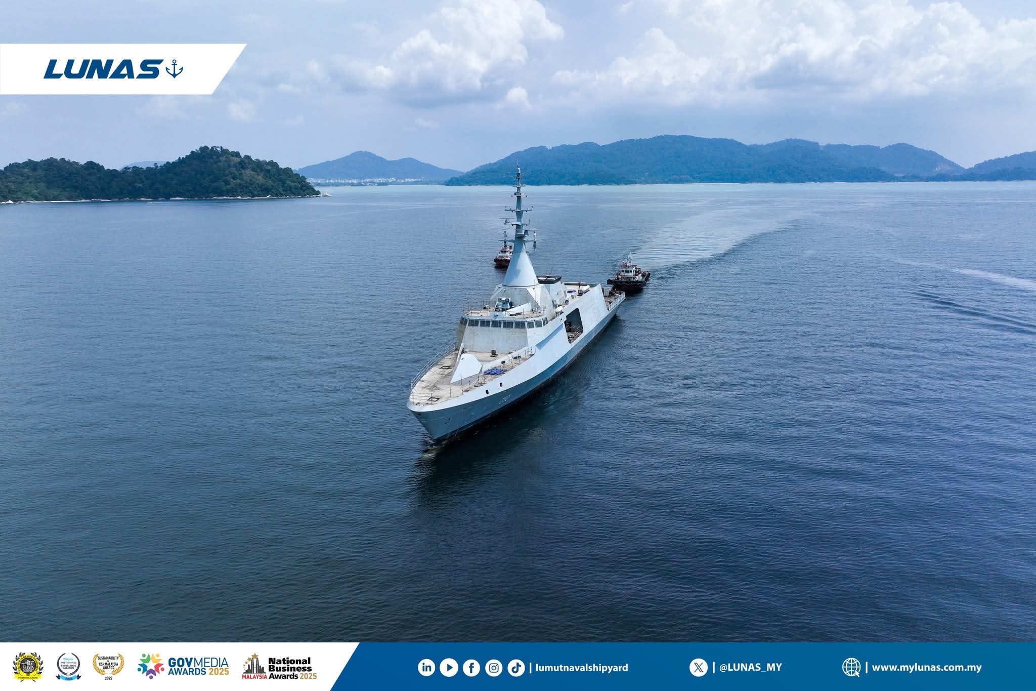 Milestone for Malaysia as KD Maharajalela Commences Maiden Sea Trials