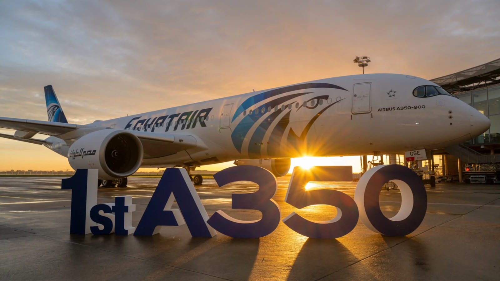 EgyptAir Welcomes First Airbus A350-900 to Long-Haul Fleet
