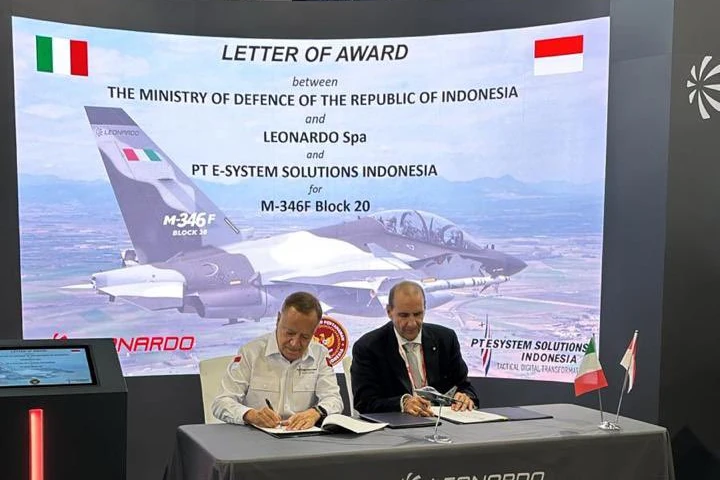 Leonardo, Kemhan RI Sepakati Kerangka Pengadaan M-346