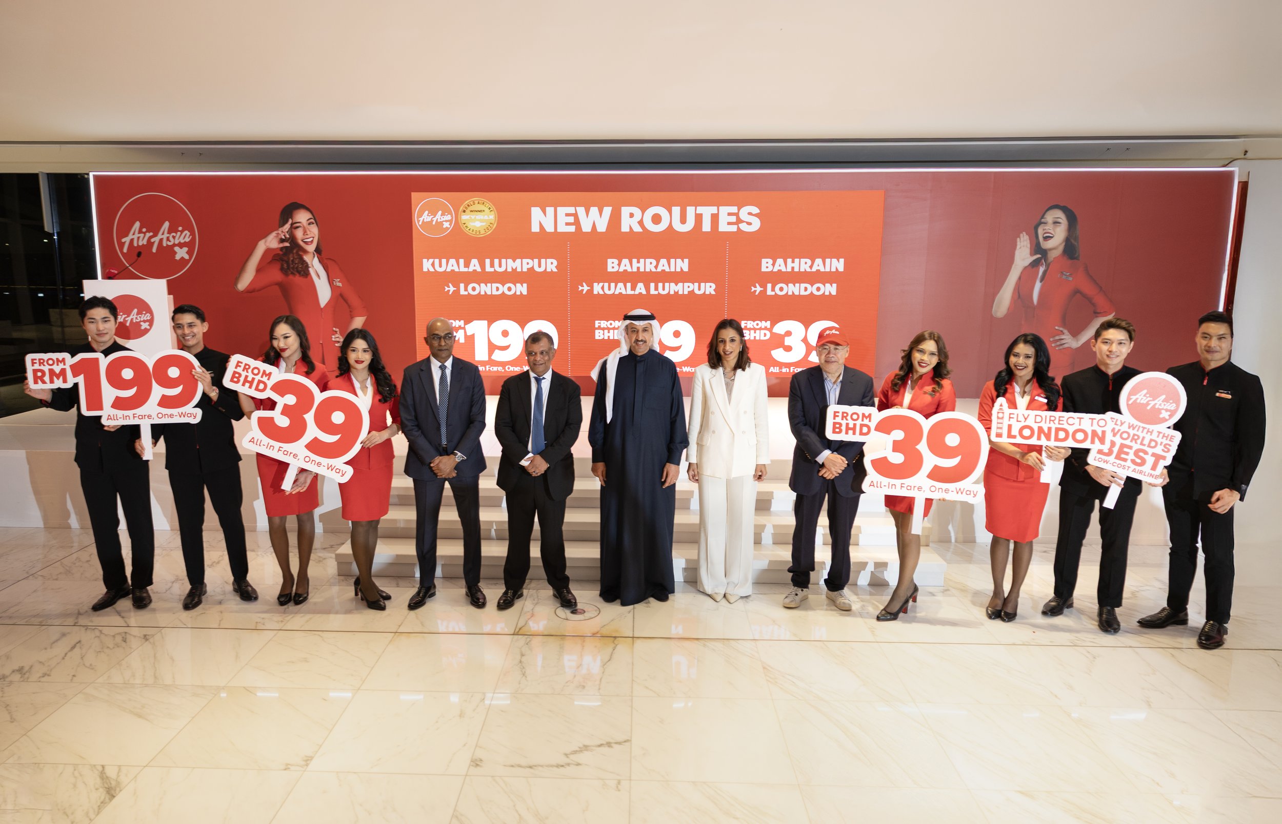 AirAsia X Pivots to Bahrain for Strategic London Gatwick Return