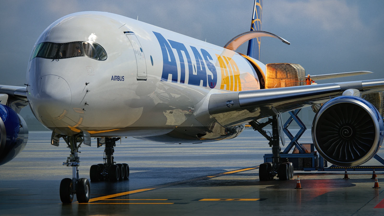 Atlas Air Worldwide Orders 20 Airbus A350F Freighters